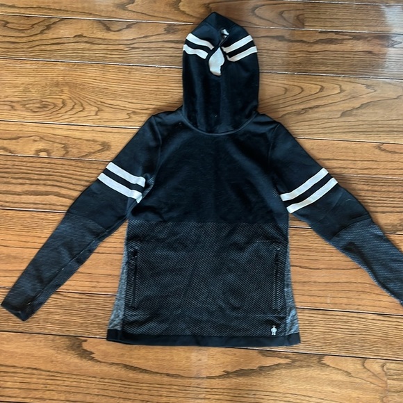 Smart Wool Women's Merino  Tech Pullover Hoodie Size M - Picture 3 of 9